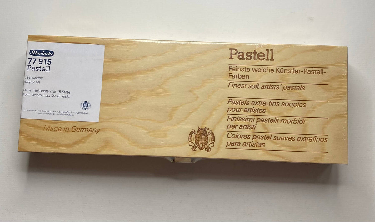 Schmincke Wooden Box for 15 Pastels