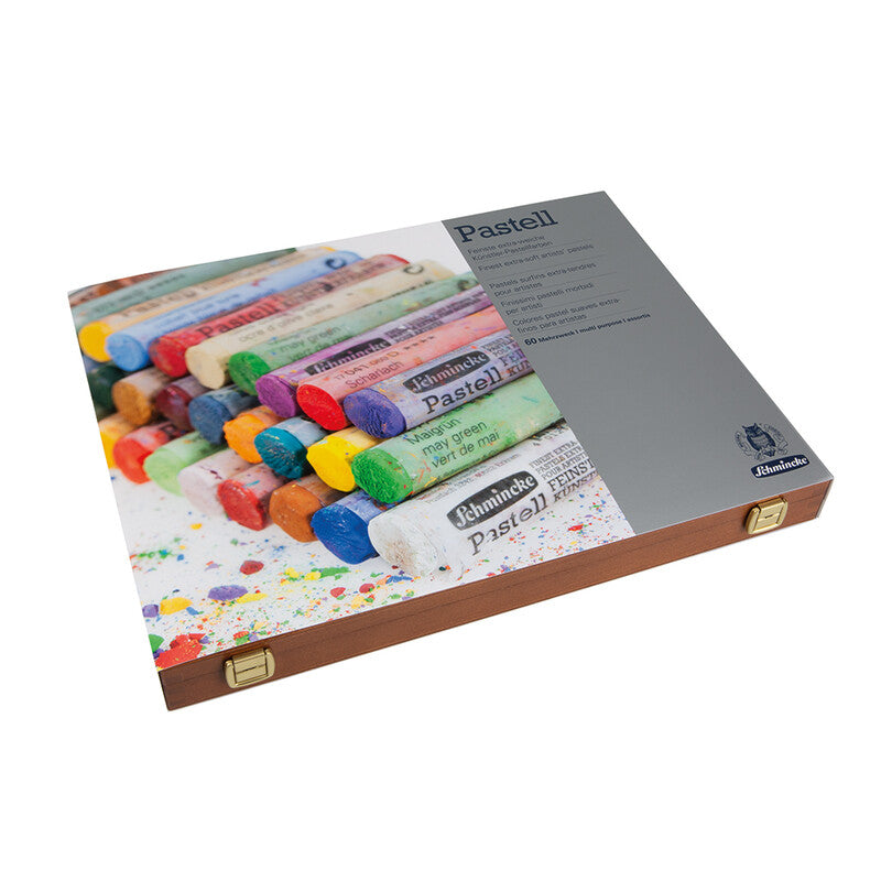 Schmincke Wooden Box Soft Pastels Set of 60