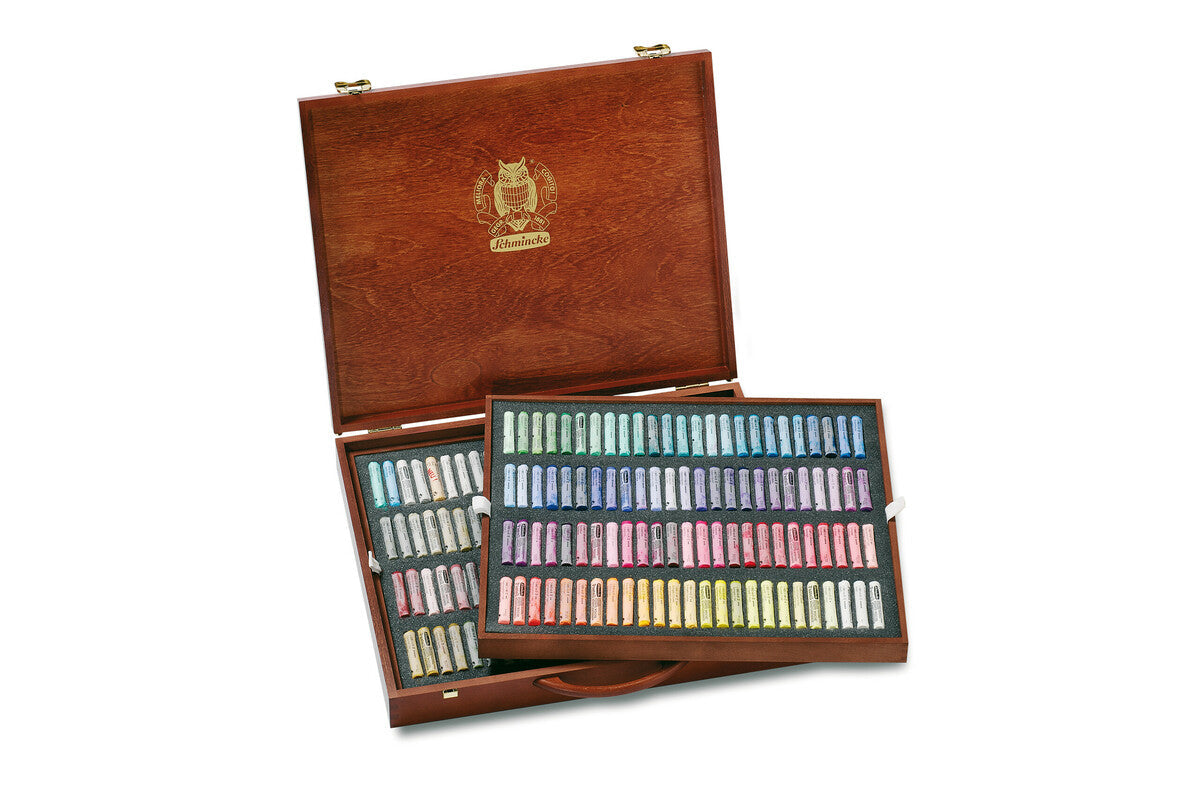 Schmincke Wooden Box with 200 Pastels