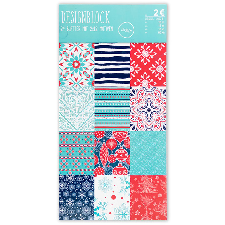 Scrapbooking paper 15 x 30 cm — image 4