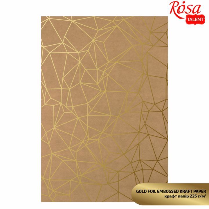 Scrapbooking Paper with Metallic Elements A4