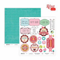 Scrapbooking Papers 30.48 x 30.48 cm Cake Delicious | various motifs — image 3