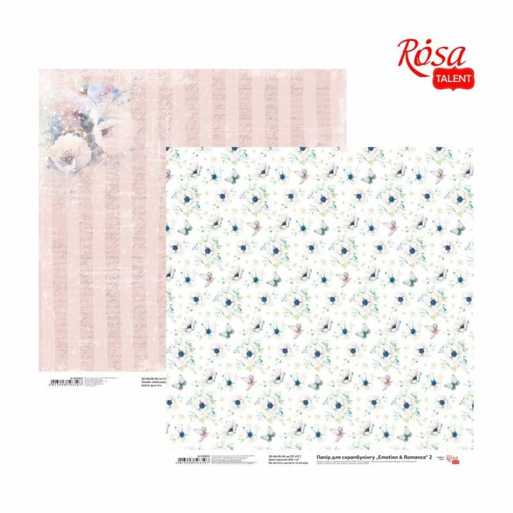Scrapbooking Papers 30.48 x 30.48 cm Emotion and Romance | various motifs — image 2