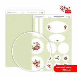 Scrapbooking Papers Magic roses A4 | various motifs — image 4