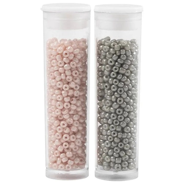 Seed Beads 1.7 mm, Set of 2x7 g