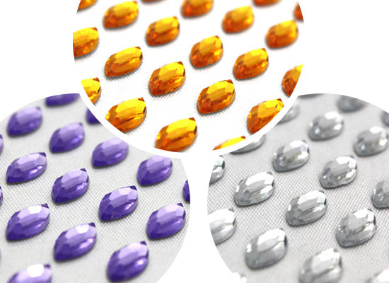 Self-Adhesive Crystals - Teardrops | various colors
