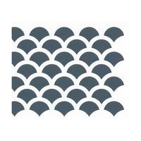 Self-Adhesive Fish Pattern Stencil, 15 x 10.5 cm