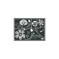 Self-Adhesive Flower Stencil A3