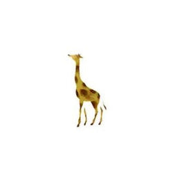 Self-Adhesive Giraffe Stencil 7x10 cm