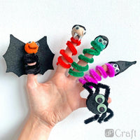 Self-Adhesive Glowing Wiggly Eyes / 20 pcs, image 1