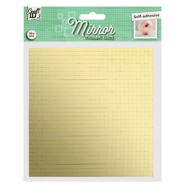 Self-Adhesive Mirror Squares