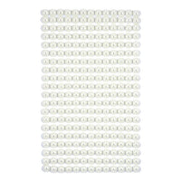 Self-Adhesive Pearls 6 mm Ivory / 260 pcs