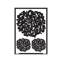 Self-Adhesive Stencil Blooming Flower A5