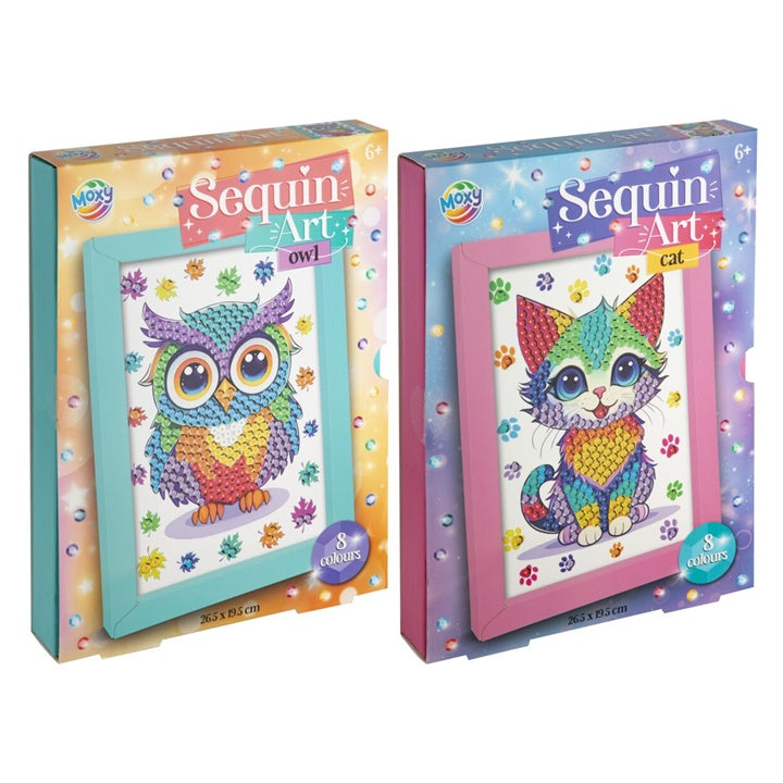 Sequin Crafting Set 26.5 x 19.5 cm | various types — image 1