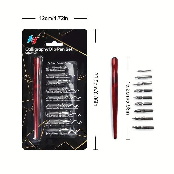 Set of 10 Calligraphy Set — image 2