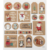 Set of 19 Christmas Stickers, image 2