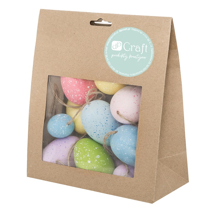 Set of 20 Hanging Colorful Eggs | various colors — image 4