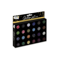Set of 24 Glitter Jars