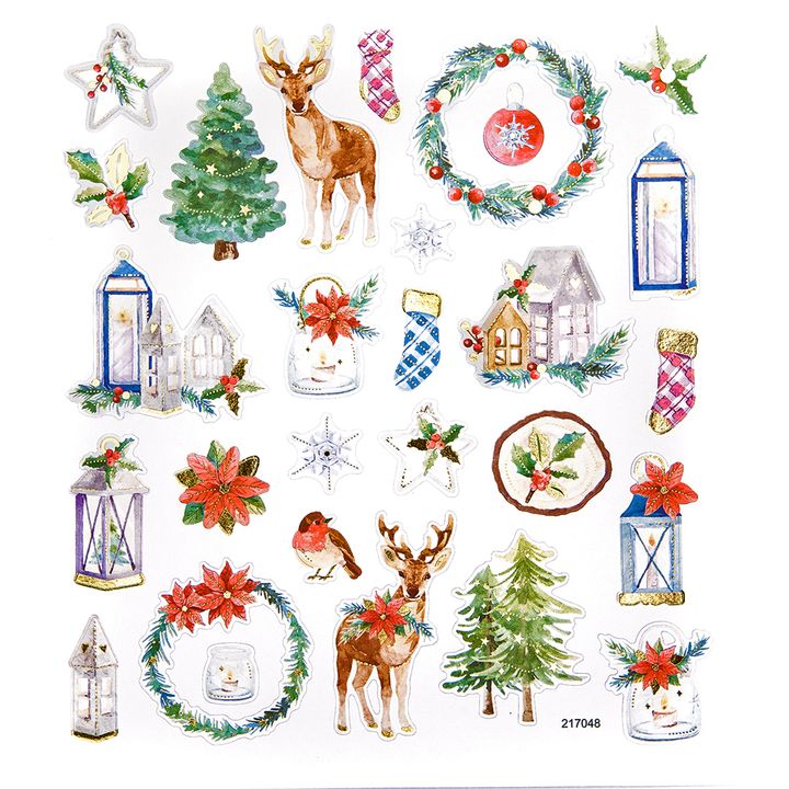 Set of 28 Christmas Stickers — image 2