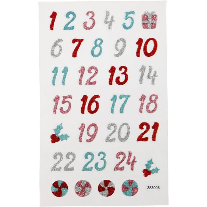 Set of 31 Christmas Stickers, image 2