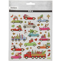 Set of 34 Christmas Stickers