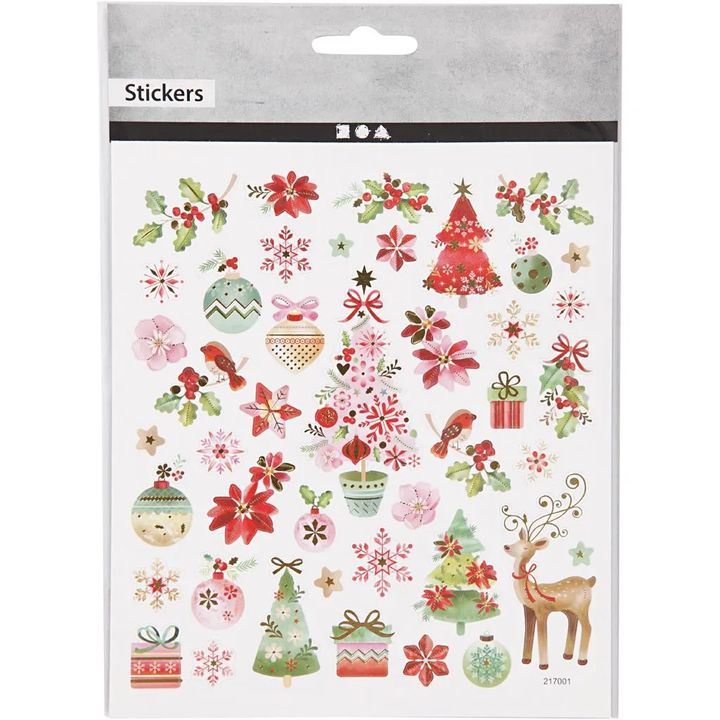 Set of 43 Christmas Stickers - Image 1
