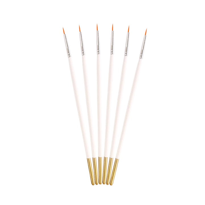 Set of Liner Brushes, 6-Piece | various sizes