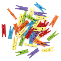 Set of Mini Wooden Clothespins | various packs, image 1