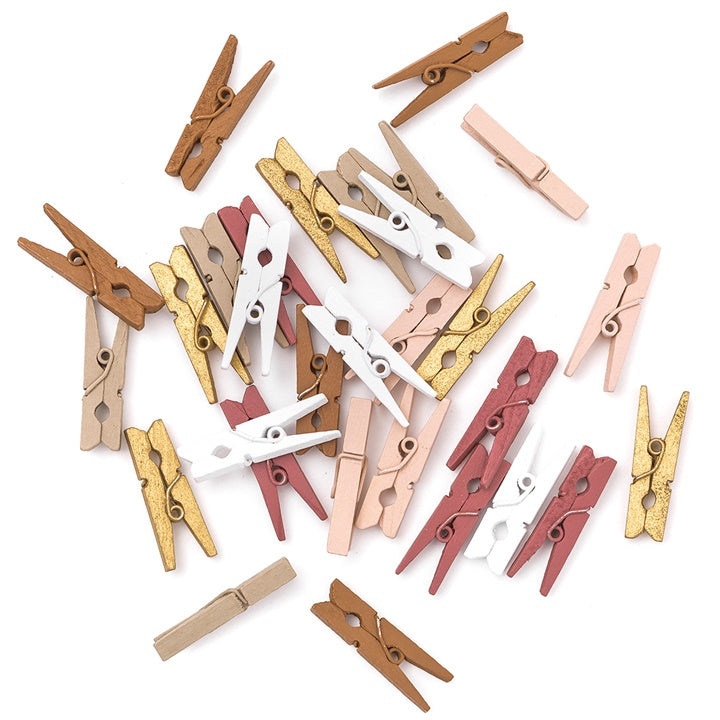 Set of Mini Wooden Clothespins | various packs, image 3