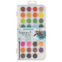 Set of Watercolors and Brush, 36 pcs - image 1