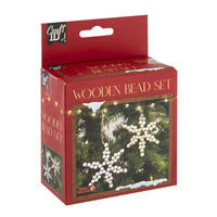 Set of wooden beads XMAS STARS, image 2