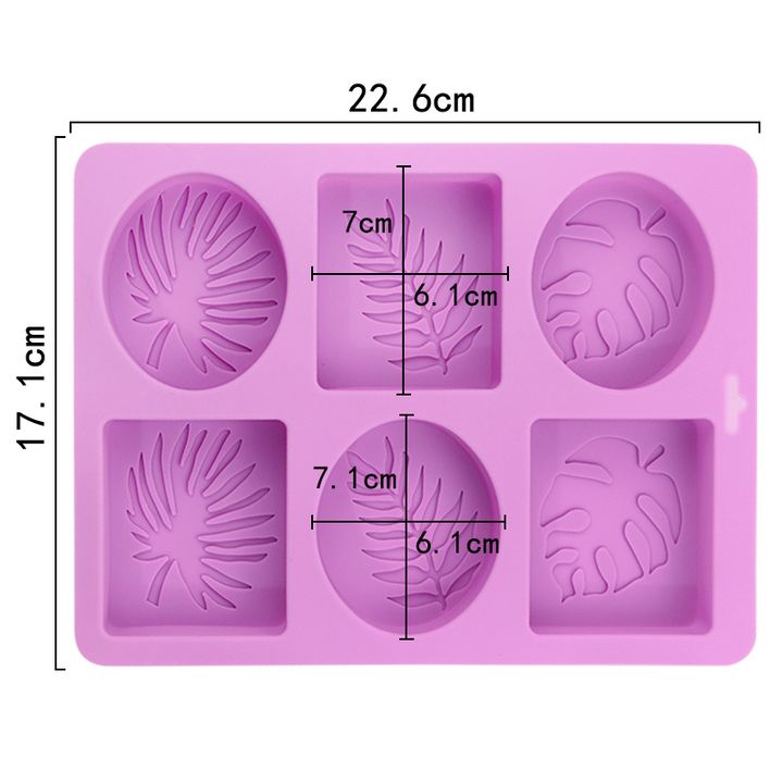 Silicone Casting Mold, Leaves — image 1