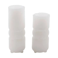 Silicone Mold - Ribbed Cylinder with Arch — image 4