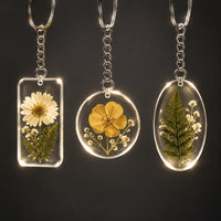 Silicone Resin Pendant Mold with Keyrings
