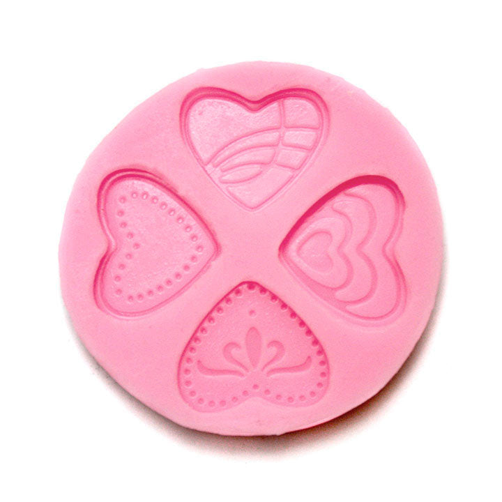 Silicone Casting Mold - Hearts — image 2
