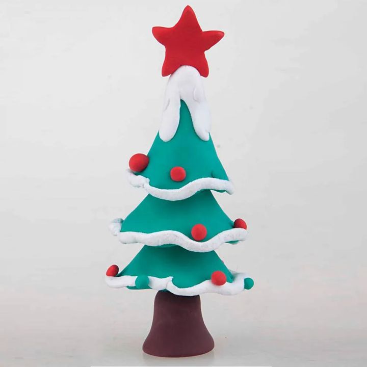 Silk Clay Christmas Modeling Clay, 6 x 14 g — image 2