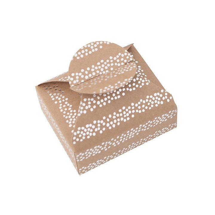 Silver Pattern Gift Boxes, 6 x 7.5 x 2.5 cm, Set of 4 | various motifs — image 4