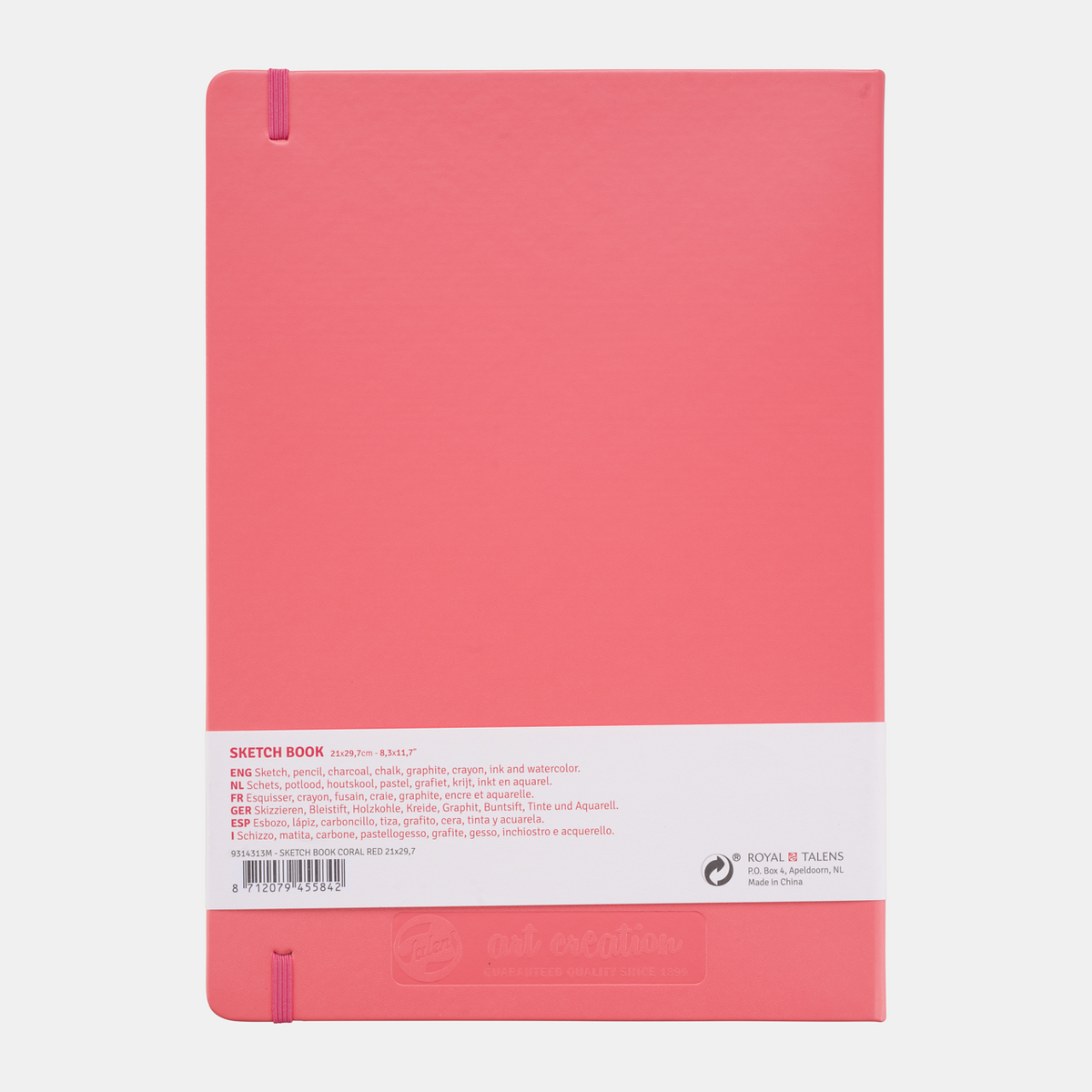Sketchbook ROYAL TALENS Art Creation Coral 21 x 30 cm, 140 g, 80 sheets