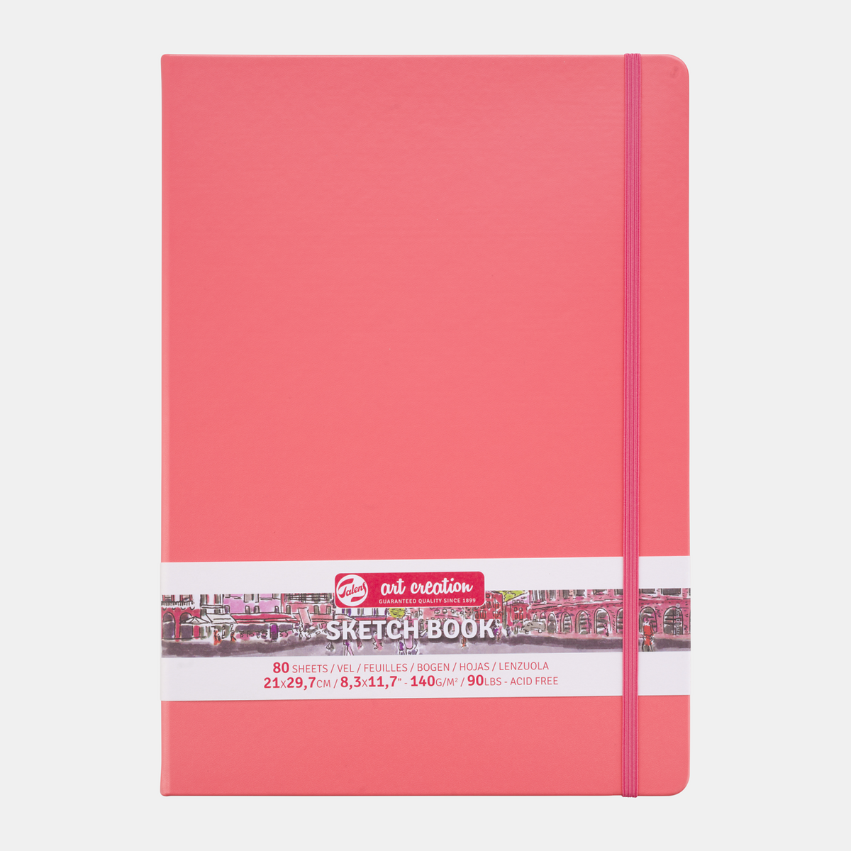 Sketchbook ROYAL TALENS Art Creation Coral 21 x 30 cm, 140 g, 80 sheets