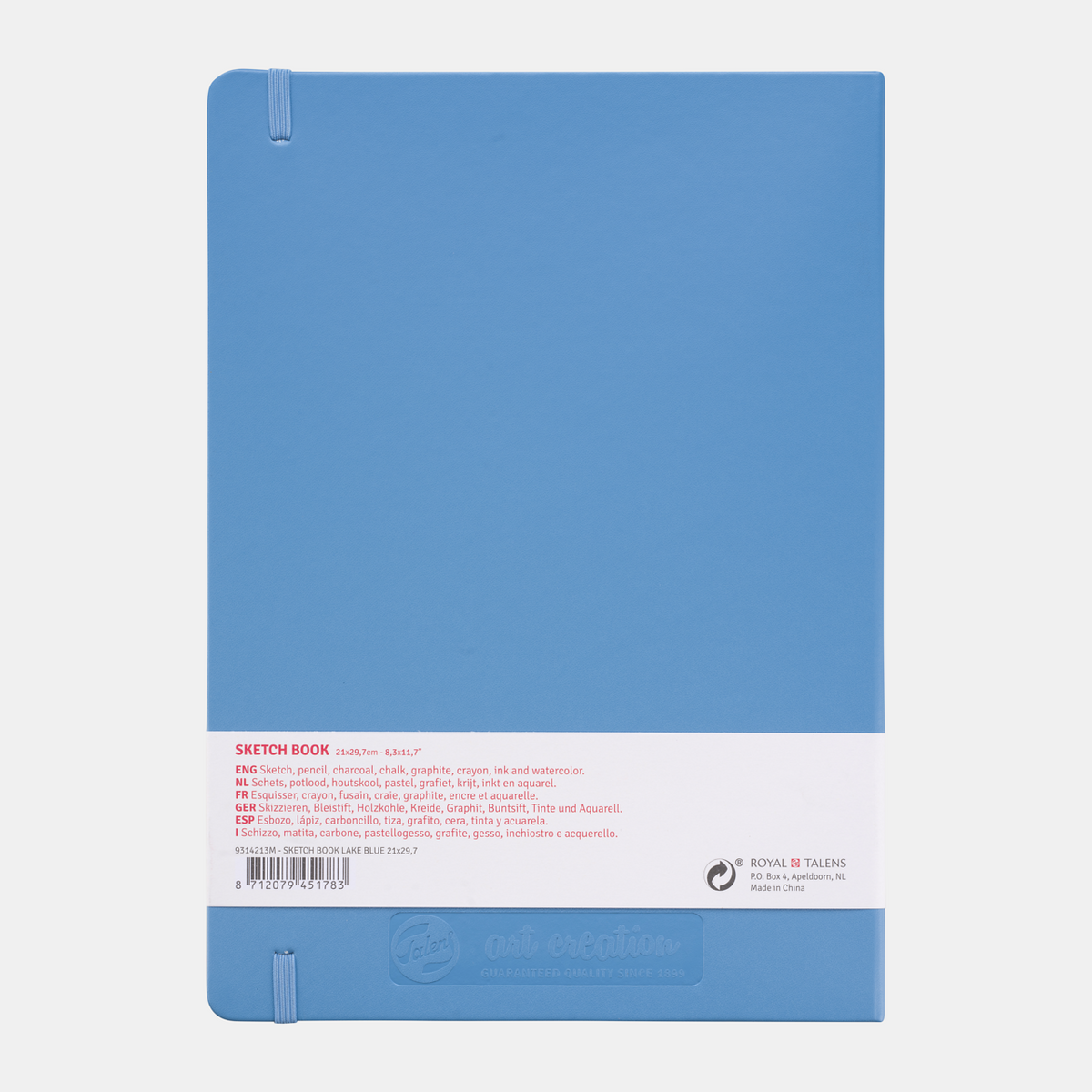 Sketchbook ROYAL TALENS Art Creation Light Blue 21 x 30 cm, 140 g - 80 sheets