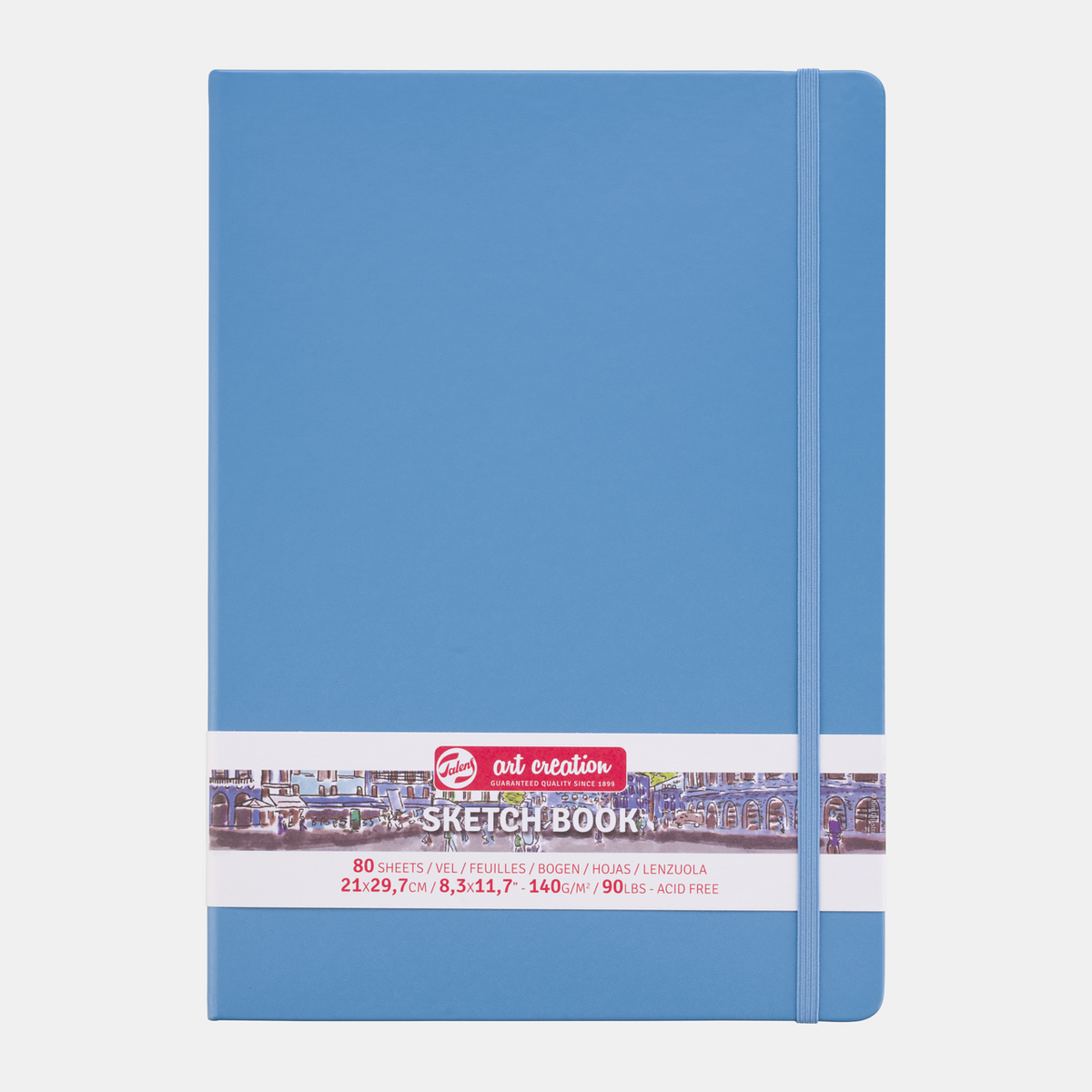 Sketchbook ROYAL TALENS Art Creation Light Blue 21 x 30 cm, 140 g - 80 sheets