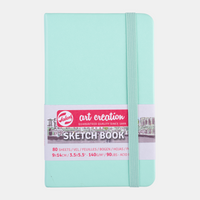 Sketchbook ROYAL TALENS Art Creation Mint 9 x 14 cm, 140 g, 80 sheets