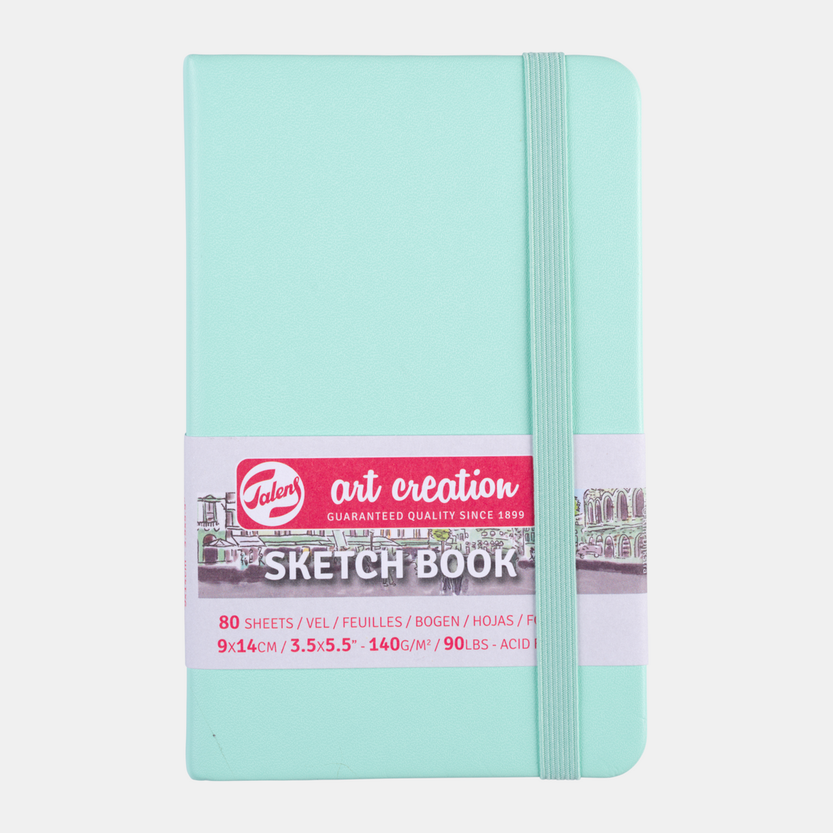 Sketchbook ROYAL TALENS Art Creation Mint 9 x 14 cm, 140 g, 80 sheets