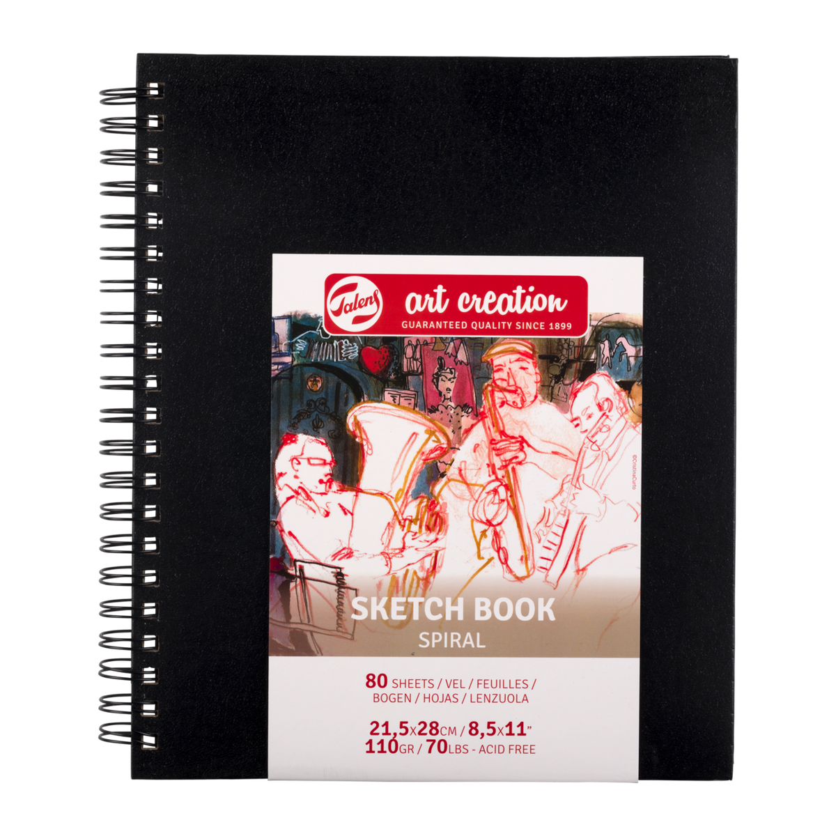 Sketching Pad ROYAL TALENS Art Creation 21 x 28 cm, 110 g/m2 - 80 sheets