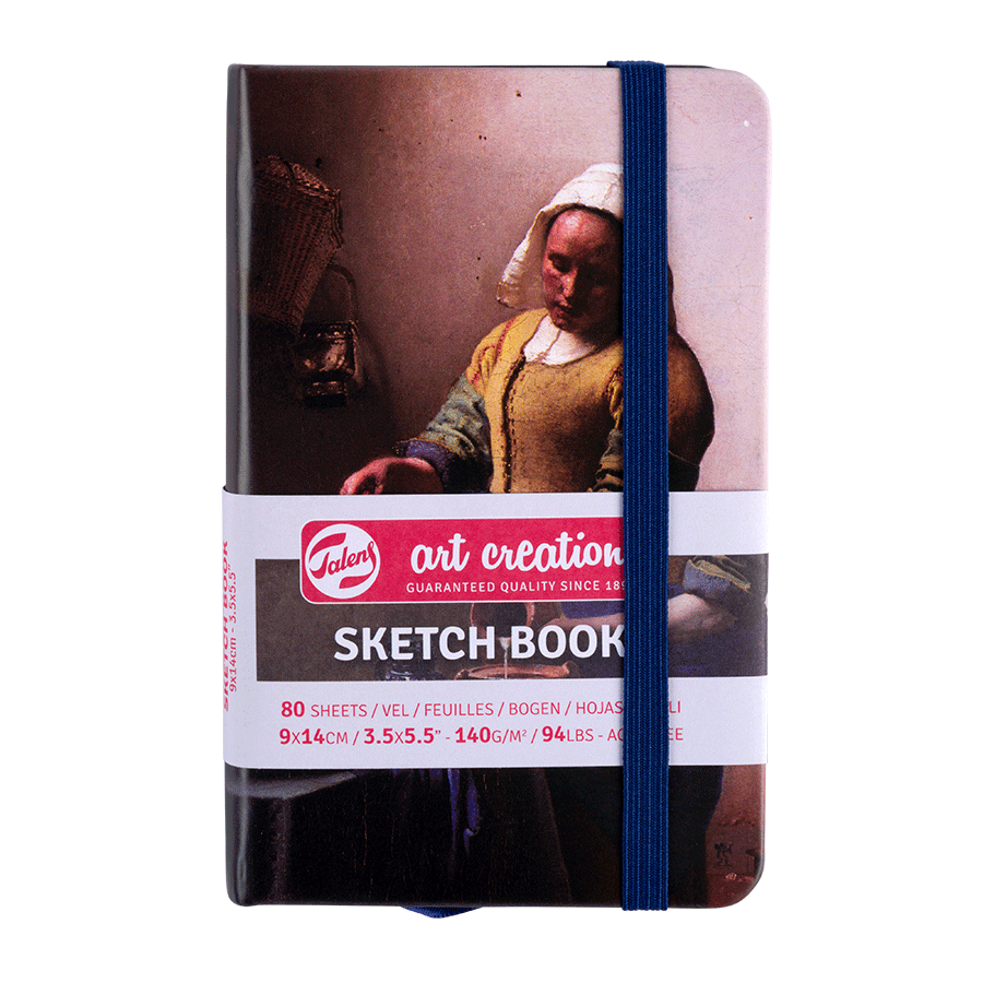 Sketching Pad TALENS Art Creation Milkmaid 140 g/m² 9 – 15 cm - 80 sheets