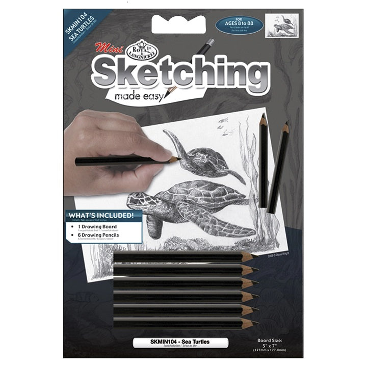 Sketching Set - Turtles, A5