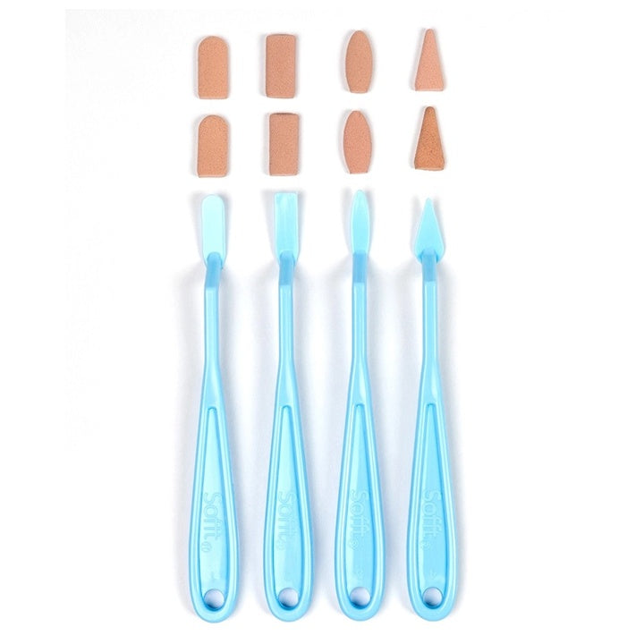 Sofft Plastic Knife Set with Replaceable Sponges — image 2