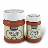 PENTART Soft Decorative Paint 100 ml – 21633 - Brown