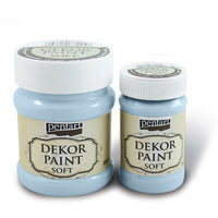 PENTART Soft Decorative Paint 100 ml – 21636 - Ice Blue