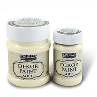 PENTART Soft Decorative Paint 100 ml – 21637 - Ivory